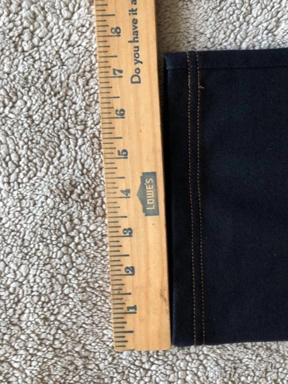 American Sweetheart Women's Comfortable Pants Size L/P Soft Stretch Dark Blue - Picture 12 of 16
